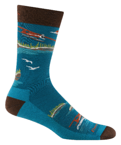 Darn Tough Socks Men's Float Boat Crew Lightweight Lifestyle Socks-Last Chance