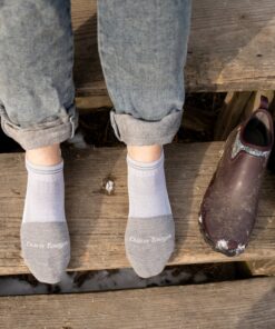 Alternative view of Darn Tough Socks Women's Steely No Show Tab  Lightweight Work Sock- Last Chance