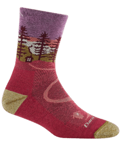 Darn Tough Socks Women's Northwoods Micro Crew Midweight Hiking Socks