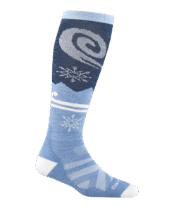 Alternative view of Darn Tough Socks Women's Swirlwind Over-the-Calf Lightweight Ski & Snowboard Socks