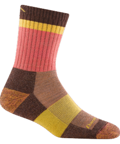 Darn Tough Socks Women's Heady Betty Micro Crew Lightweight Hiking Socks