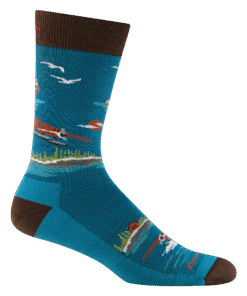 Alternative view of Darn Tough Socks Men's Float Boat Crew Lightweight Lifestyle Socks-Last Chance