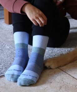 Alternative view of Darn Tough Socks Kids Hill Topper Micro Crew Heavyweight Hiking Socks