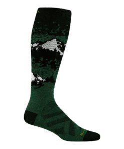 Darn Tough Socks Men's Cold Smoke Over-the-Calf Lightweight Ski & Snowboard Socks