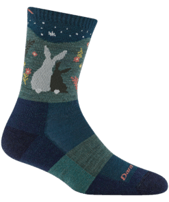 Darn Tough Socks Women's Critter Club Micro Crew Lightweight Hiking Socks