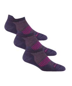 Darn Tough Socks Women's Element No Show Lightweight Run 3-Pack