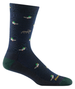 Darn Tough Socks Men's Duck Duck Moose Crew Lightweight Lifestyle Socks